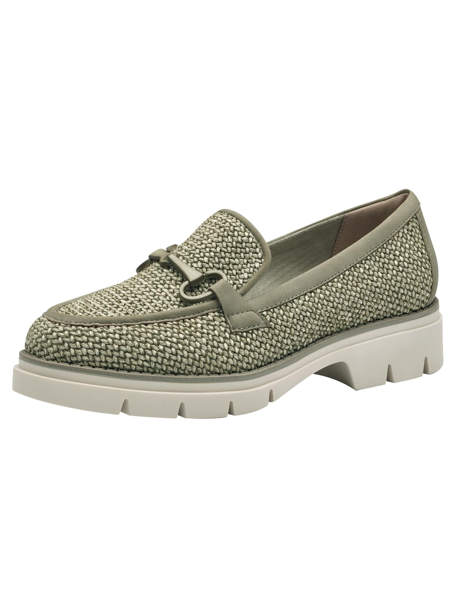 Tamaris Slipper 1-24316-42 Wide, Sage, 5 UK