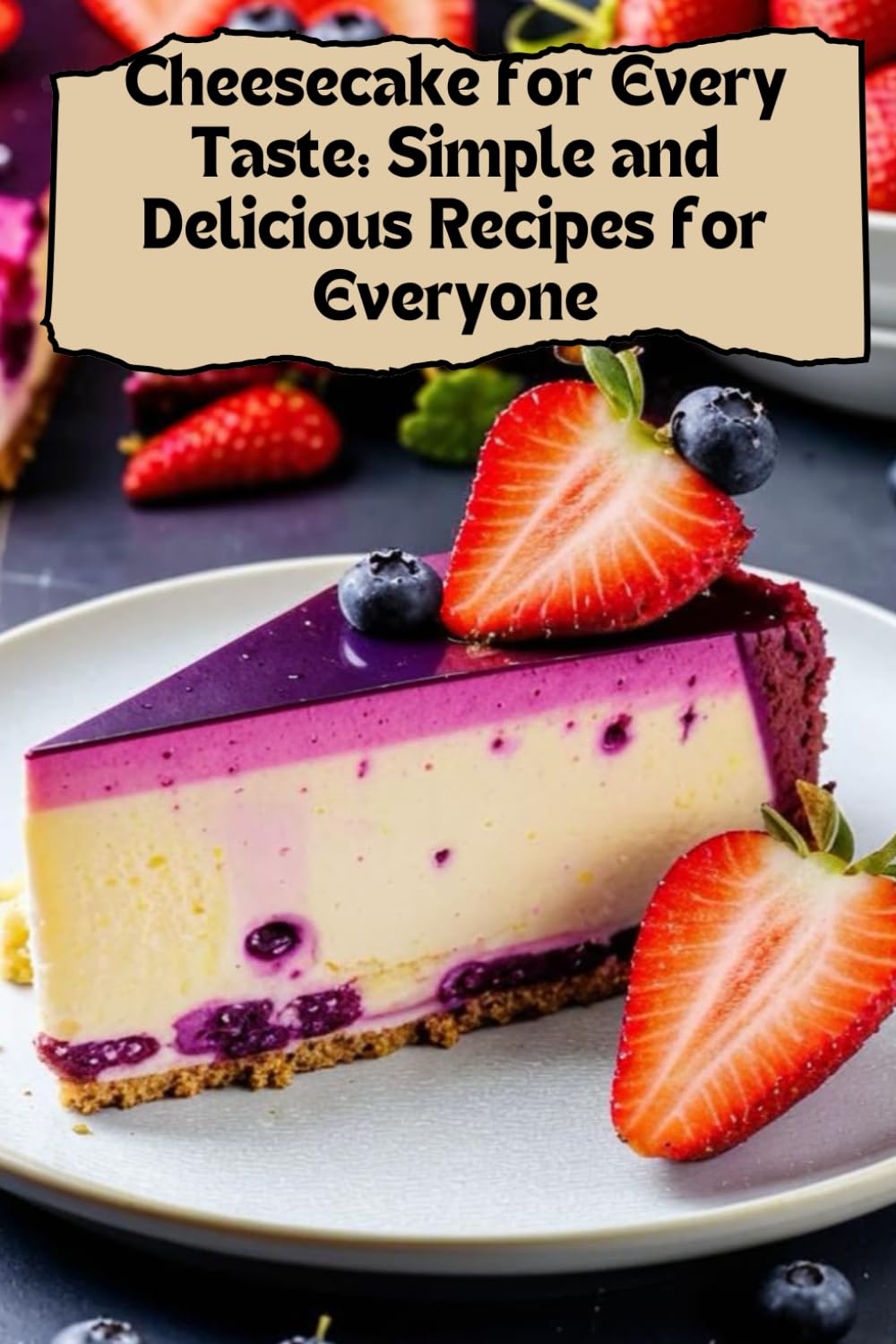 Cheesecake for Every Taste: Simple and Delicious Recipes for Everyone: Cheesecake ,Simple and Delicious Recipes,Cheesecake Recipes, Simple cheesecake ... Cheesecake recipe book, Dessert recipe book