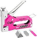 ValueMax Staple Kit d'armes, 3-in-1 Stapler avec 3000 Agrafes pour meubles, bois, câble, DIY, Artisanat, Toile