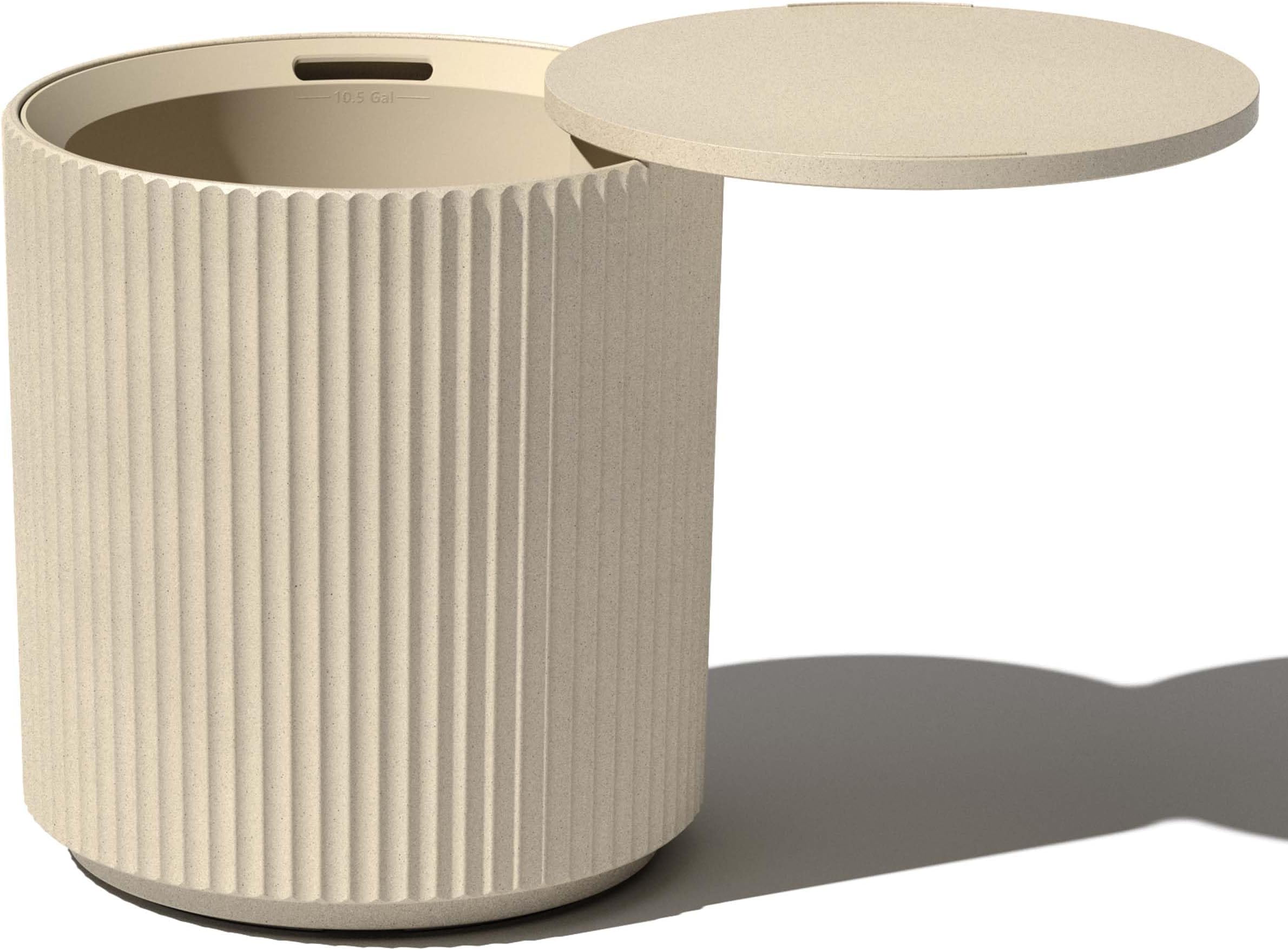 Veradek Outdoor Cooler Side Table - 2 in 1 - Outdoor Side Table, Patio Table, Hot Tub Table, Outdoor Patio Decor, Outdoor Bar, Portable Bar, Patio Bar, Ice Chest