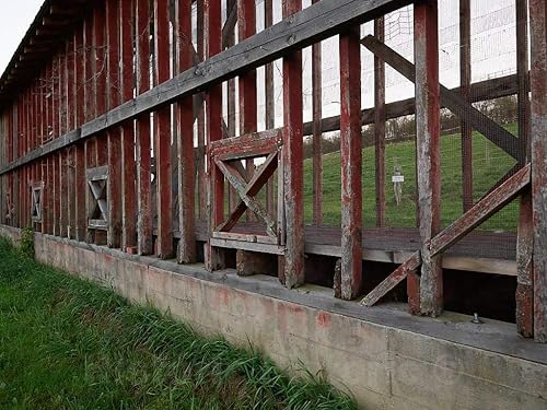 Historic Pictoric Photo - an Old barn Frame on The Grounds of The Park-McCullough House, a Thirty-Five Room Mansion Set on 200 Acres of Grounds in