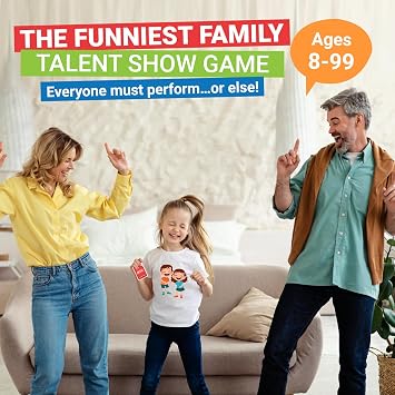 Talent Jam - Laugh Out Loud Fun - Acting & Charades Talent Game for Kids