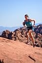Ultraspire 550 Pocket Handheld Running Water Bottle - Emerald Blue, 550 mL gallery image