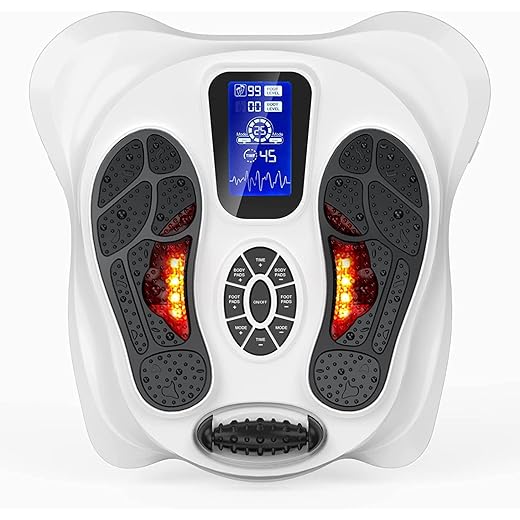 Creliver Medic Durchblutungs-Stimulator für Beine,EMS & TENS Durchblutungsstimulator Bekämpft Knie-und Beinschmerzen sowie Schwellungen zwischen Fuß und Oberschenkel,Verbessert aktiv die Durchblutung