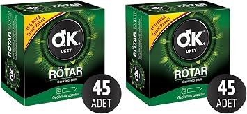 Okey R tar 45li Prezervatif 2 paketi