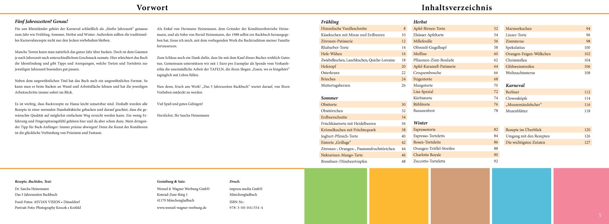 Das 5 Jahreszeiten Backbuch: Die schönsten Rezepte für Frühling, Sommer, Herbst, Winter und Karneval