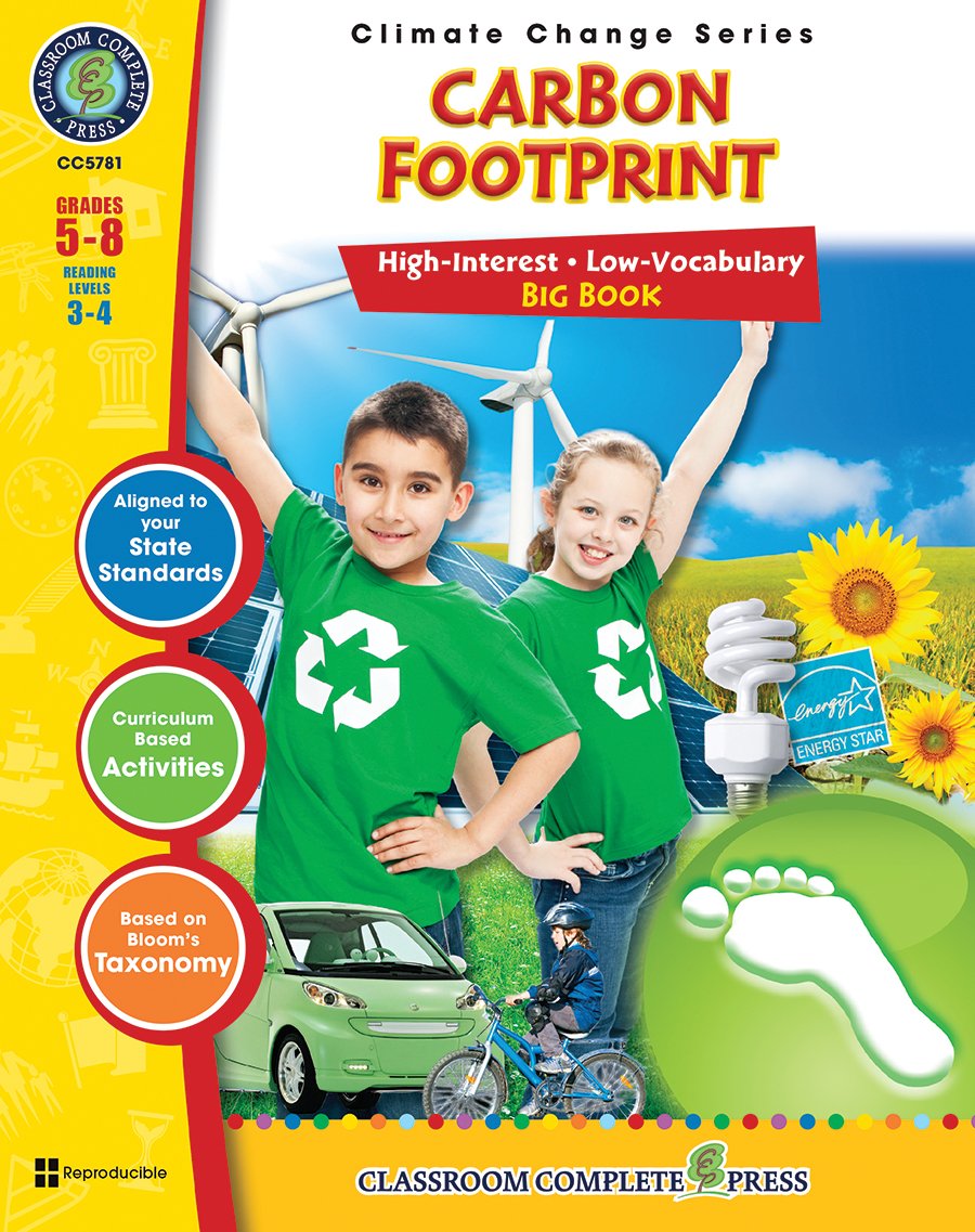 Buy Carbon Footprint Bundle Gr. 5-8 (Carbon Footprint) - Classroom Complete Press: 1 — BookShops.in