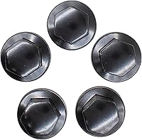 Vista 2 de Wheel Accessories Parts LR068126 - 20 tuercas de rosca M14x1.5 14x1.5, estilo OEM, cromadas largas de 7/8 pulgadas y 0.866 in, hexagonales