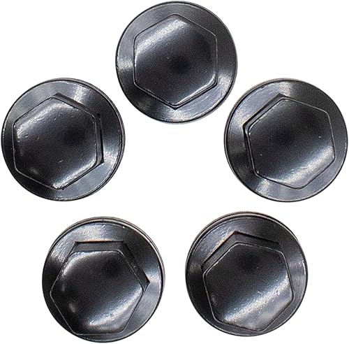 Miniatura 5 de Wheel Accessories Parts LR068126 - 20 tuercas de rosca M14x1.5 14x1.5, estilo OEM, cromadas largas de 78 pulgadas y 0.866 in, hexagonales, para Land