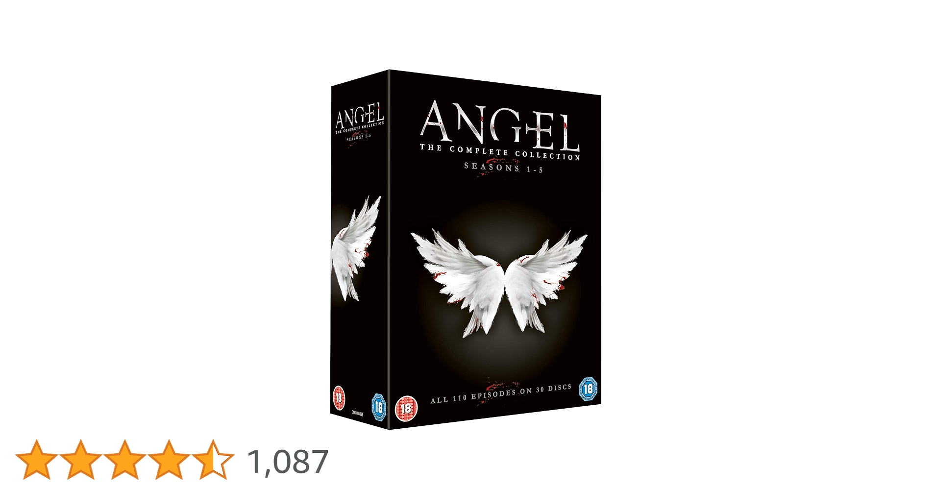 Angel - Complete Season 1-5 (New Packaging) [DVD]: Amazon.co