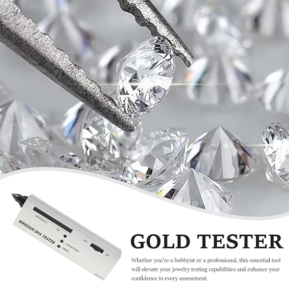 Diamond Pen, Diamond Tester, Professional Tester Pen for Jewelry, Portable High Accuracy Jewelry Selector Electronic Device for Novice and Expert