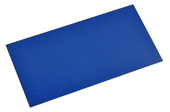 Blue Hi-Tech Plastic Knife Handle Spacer - 0.024" x 6" x 12"