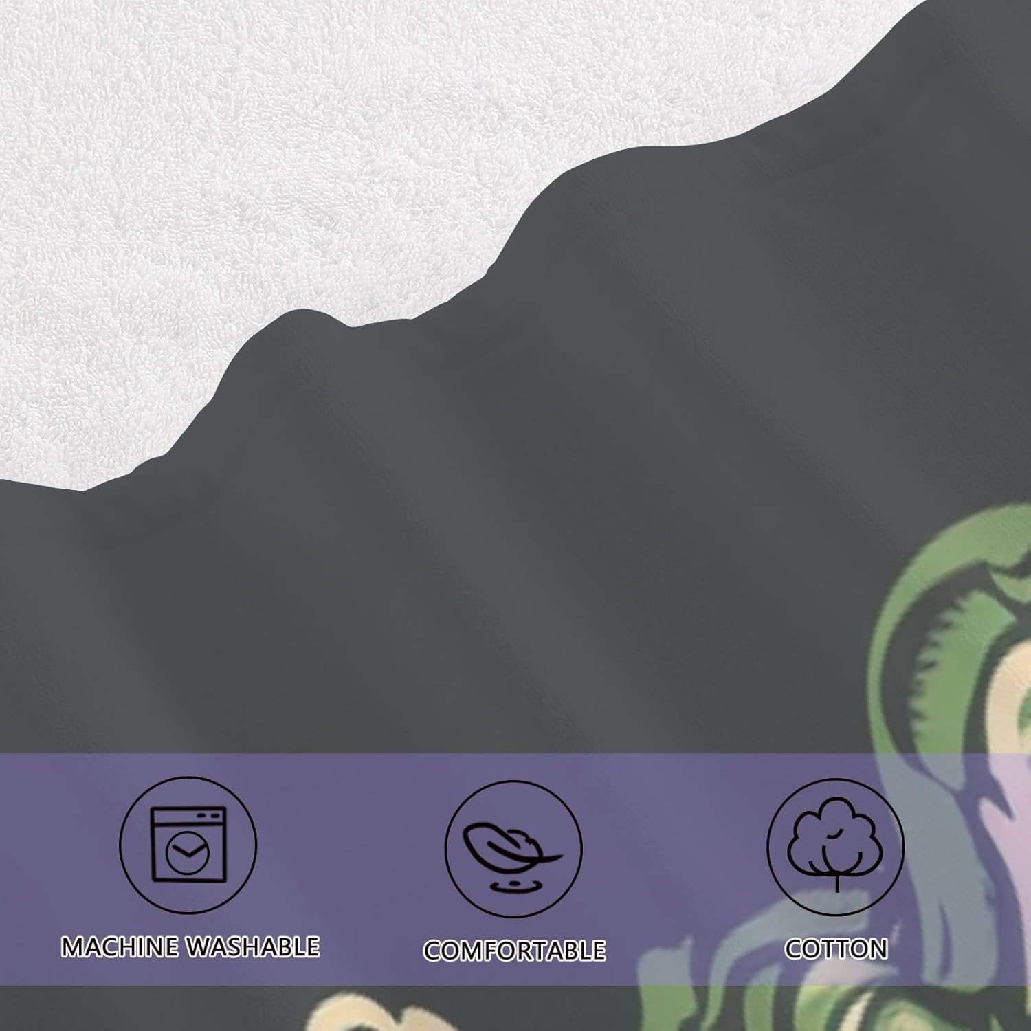 Hand Towels Premium Soft and Highly Absorbent Art Skeleton 2 Pcs Towels for Bathroom Set 100% Cotton Decorative Face Towels