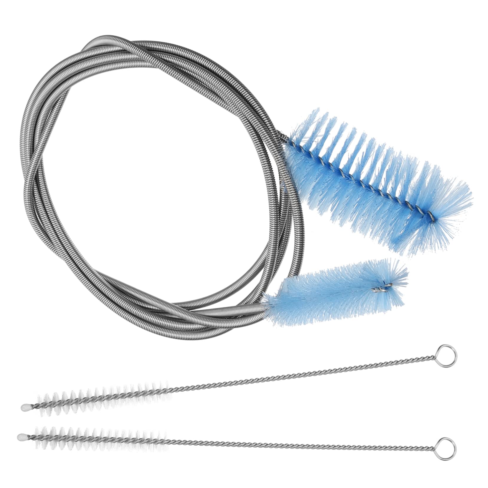 Alipis 9piezas Cepillos Limpiadores Flexibles Para Tuberías Cepillo De Limpieza De Mangueras y Herramienta Multiusos Para Accesos Difíciles y Drenajes