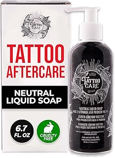 Tattoo Care AfterCare Hypoallergenic Liquid Soap