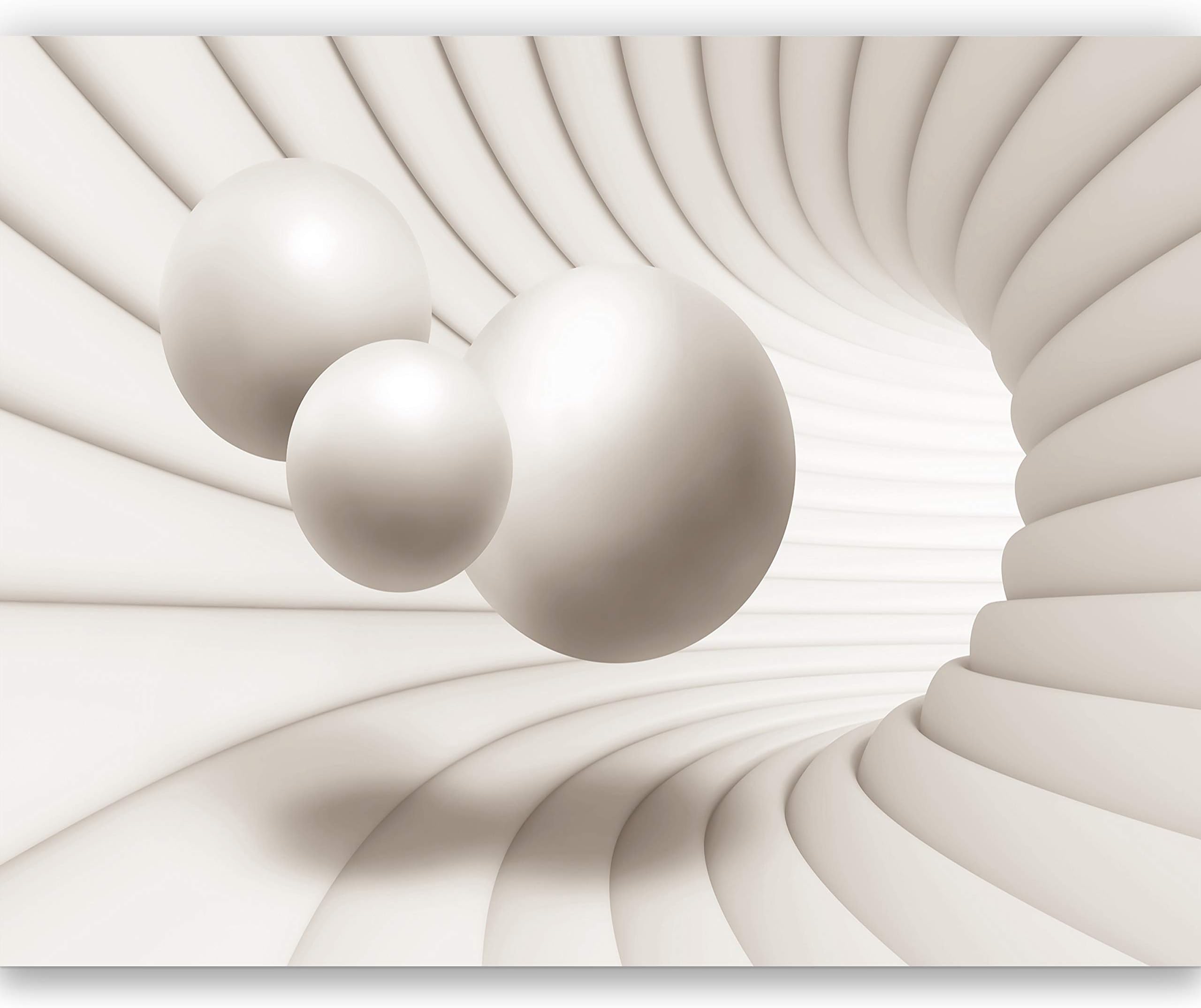 Photo Wallpaper 3D Abstract Architecture 366 x 254 cm Balls Model Dimensions with 100 g Paste XXL