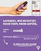 Heldengrün Organic Roll-On Lavender [100% Natural] Dermatologically Tested - 2-in-1: Fragrance & Care - Lavender Oil Roll-On with Jojoba & Almond Oil - Ideal in the Evening