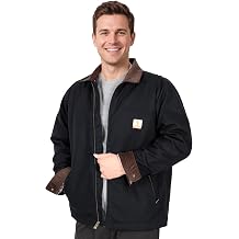 BOCOMAL FR Jackets Insulated Canvas Corduroy Collar Winter Work Coat CAT4