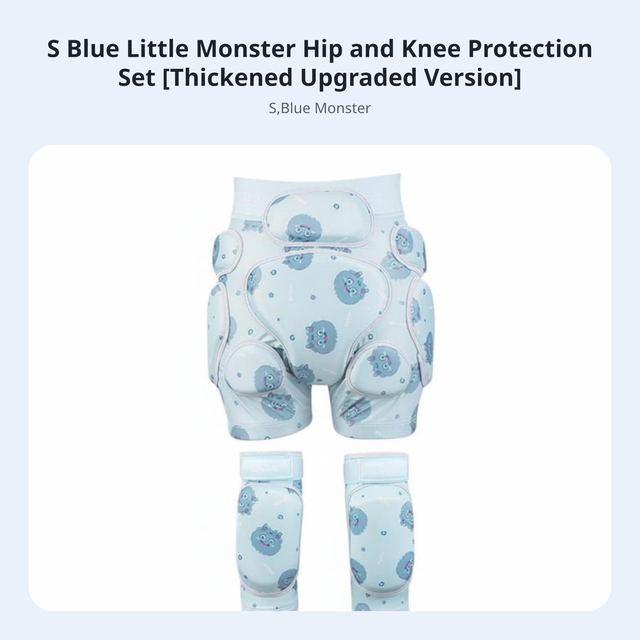 perfk Protezioni Multiuso per Bambini con Ginocchiere E Paracolpi per E Pattinaggio con Schiuma Rinforzata E Tessuto Morbido atta a Sport Estivi E Invernali per Ragazze E Ragazzi , S , size to 1