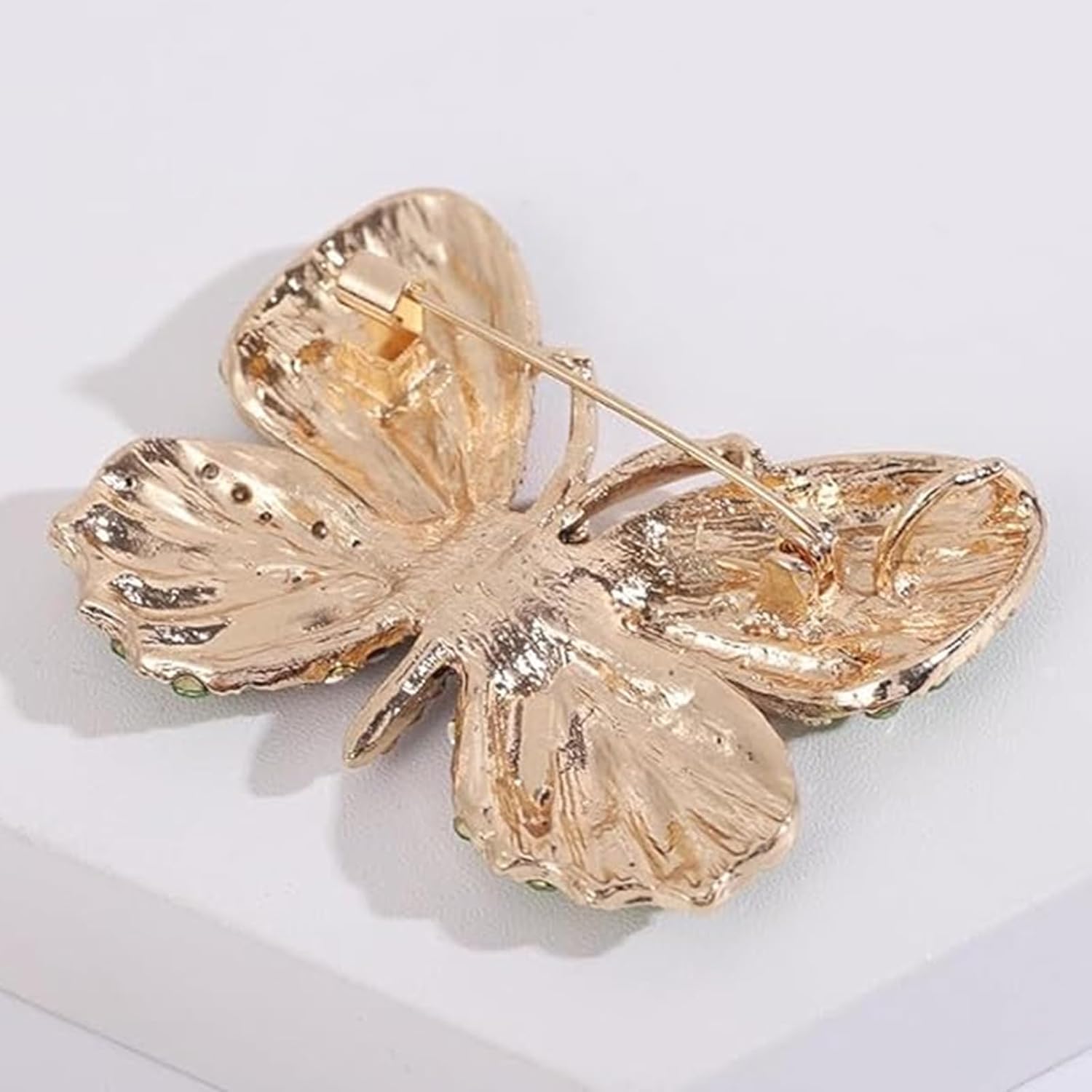 6 PCS Multicolor Rhinestone Crystal Butterfly Brooch Pin Lapel Pin for Women - Image 3