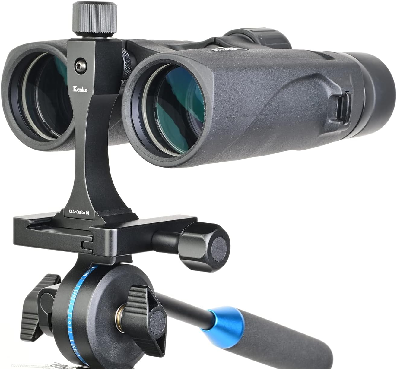 Kenko Tripod Adapter for Binocular KTA-Quick01, Compatible with U1/4 mounting Screw/Arca Swiss, for Bird Watching, Astronomical obsevation, 472972