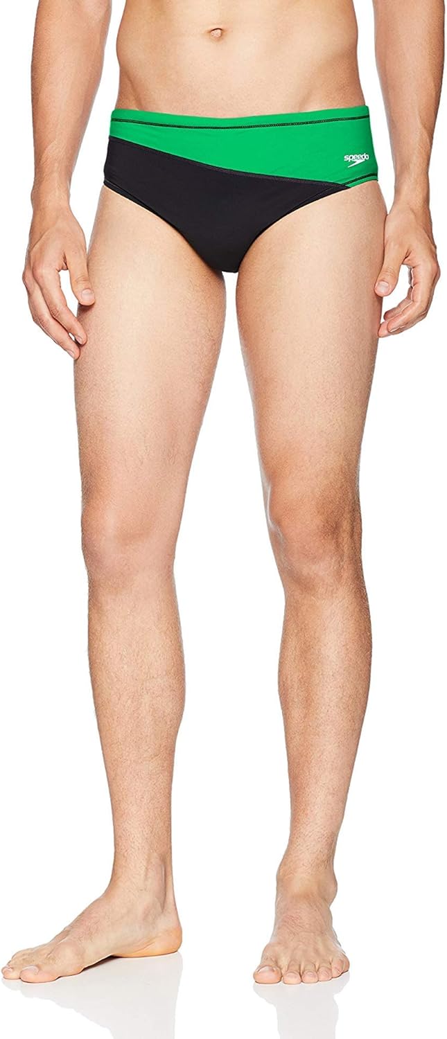 Speedo Men's Sprint Splice Brief - Powerplus