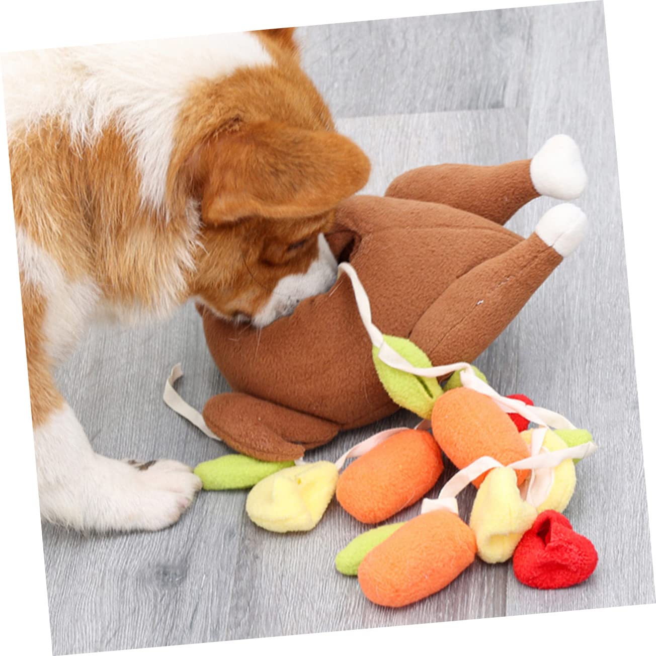 3stücke Interaktives Weihnachts-hundespielzeug Lustiges Quietschspielzeug Für Versteckspiel Geeignet Für Schweißhundetraining Energieverbrauch Langlebig Und Für Haustiere