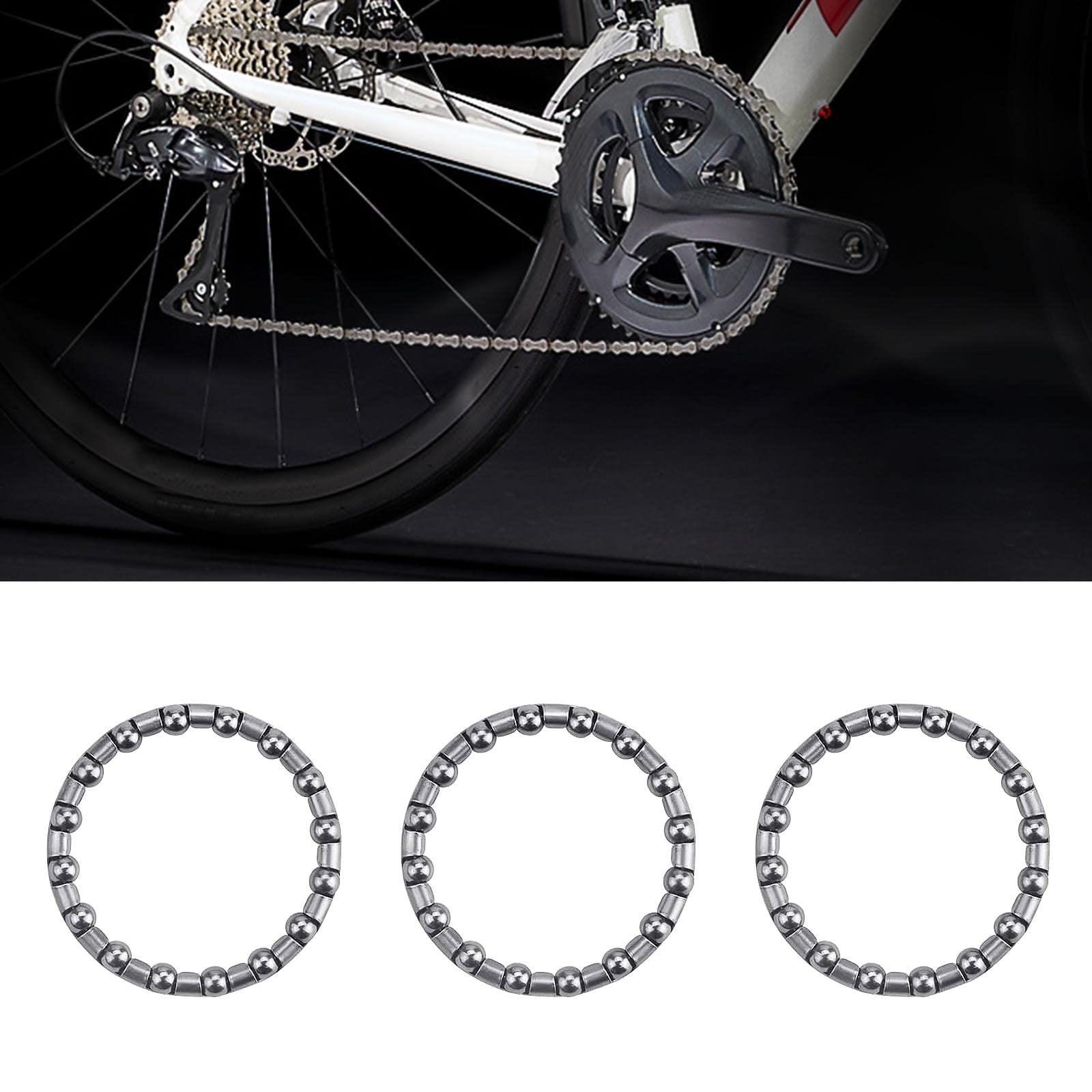 10 Stück Fahrrad Kugellager 1 1/8 Zoll - Lenklager Für MTB & Rennrad Ersatzteile