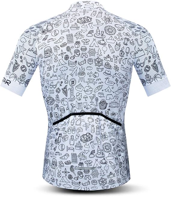 Weimostar Men’s Germany Cycling Jersey Cycling Clothing Bicycle Top