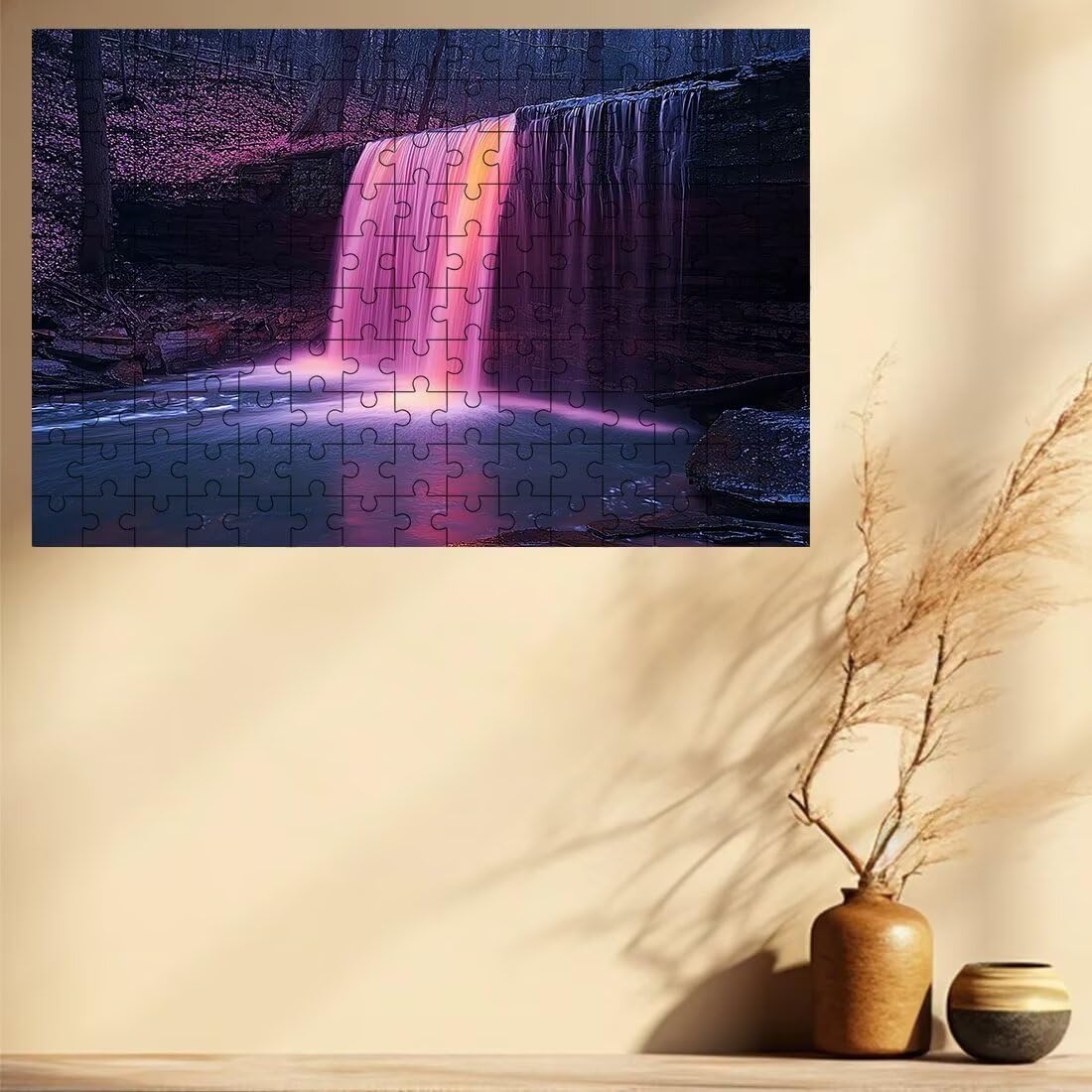 Puzzle 5000 elementów dla dorosłych, puzzle 5000 elementów jesień, natura puzzle dla dorosłych z wykwintnym pudełkiem do pakowania, gry edukacyjne, duże drewniane puzzle, prezent dla kobiet - 1795