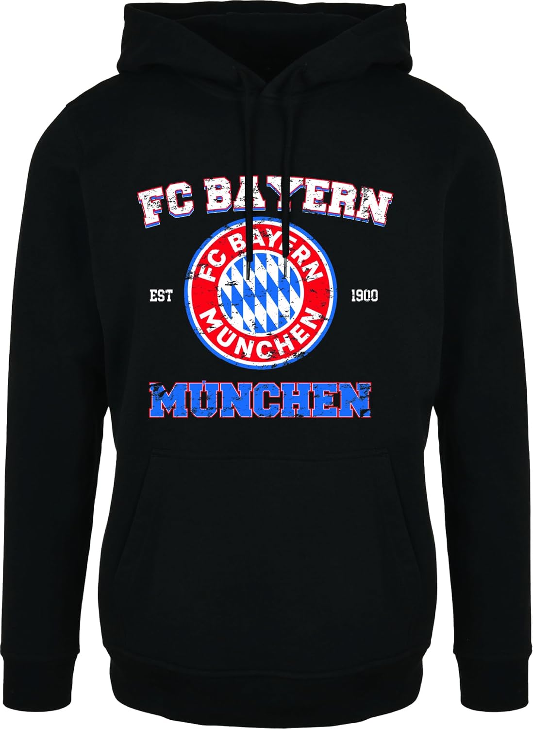 FC Bayern Munich Men's Hoodie Colleigate Globe Print Multiple colors XS-3XL - Image 3