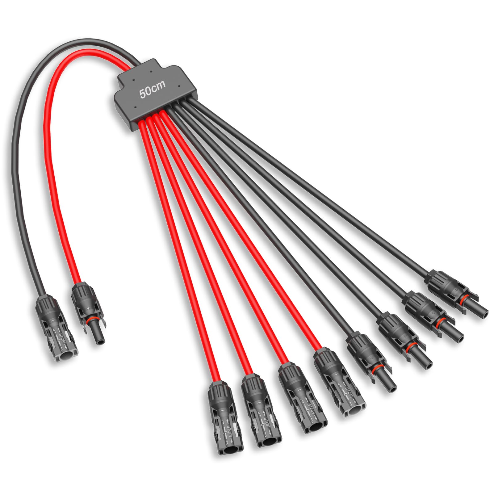 5 paia di spine solari con 2 attrezzi, maschio/femmina, connettore
