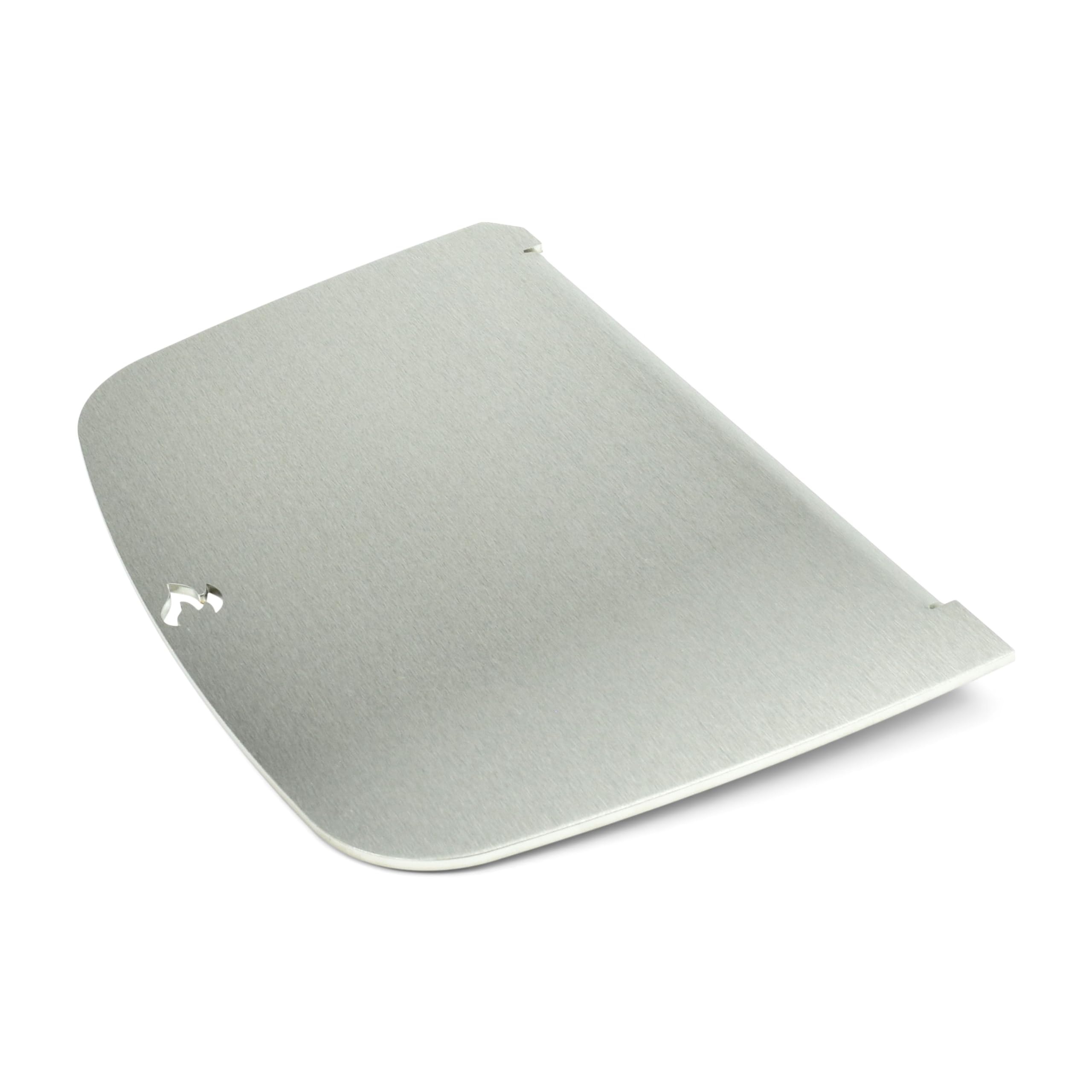 Grillrost.com Das Original Piastra Grill in Acciaio Inox | plancha Adatta a Weber Pulse 1000 - sostituisce la metà Sinistra della griglia - Extra Solida