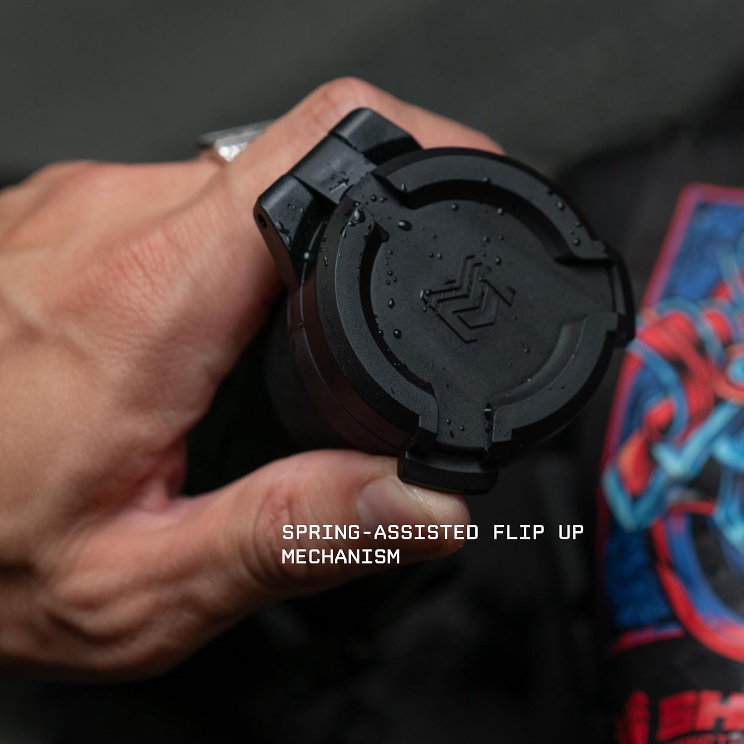 Monstrum Pro Series Flip-Up Scope Lens Covers