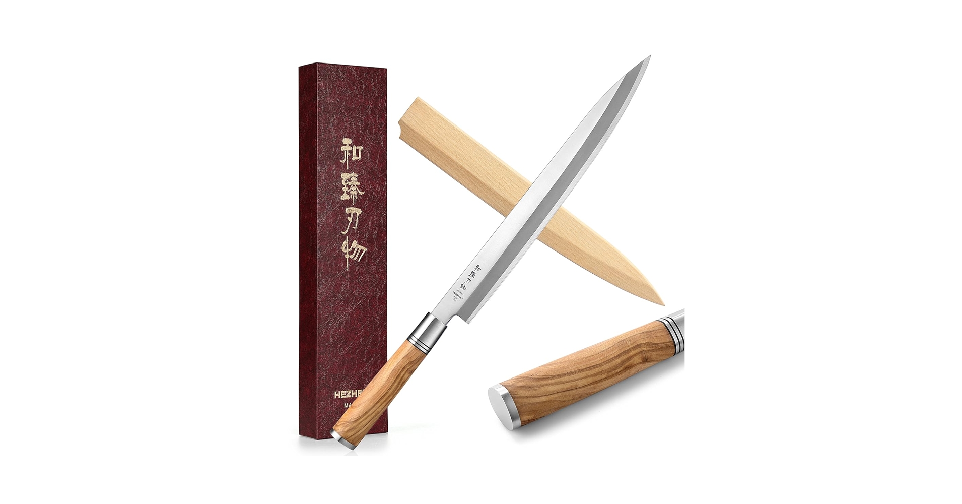 おさしみ Amazon.co.jp: 蓋付き木製刺身箱 三本縞の魚箱、大 ネタ箱 目皿