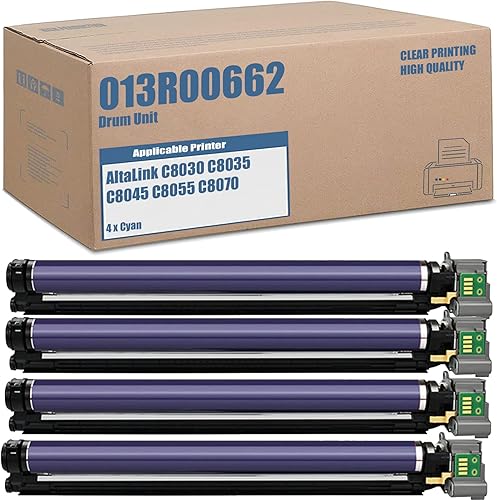 Miniatura 8 de Repuesto de unidad de tambor compatible C8030 de alto rendimiento para Xerox 013R00662 cartucho de tambor para impresora AltaLink C8030 C8035 C8045