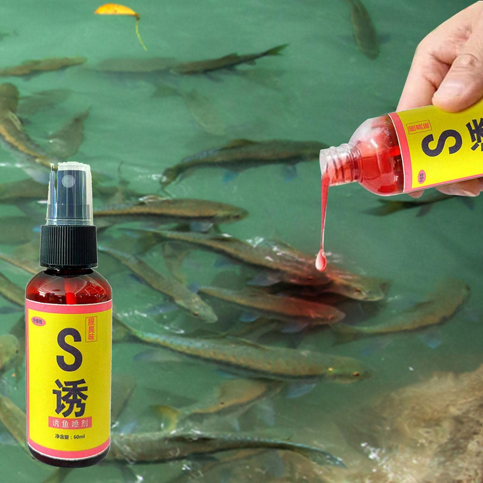 Fish Attractant,Fishing Lures for Bass Freshwater