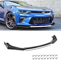 Vista 18 de Xotic Tech alerón de protección para parachoques delantero, negro con rojo, kit con barra de acoplamiento ajustable de 8-11 pulgadas