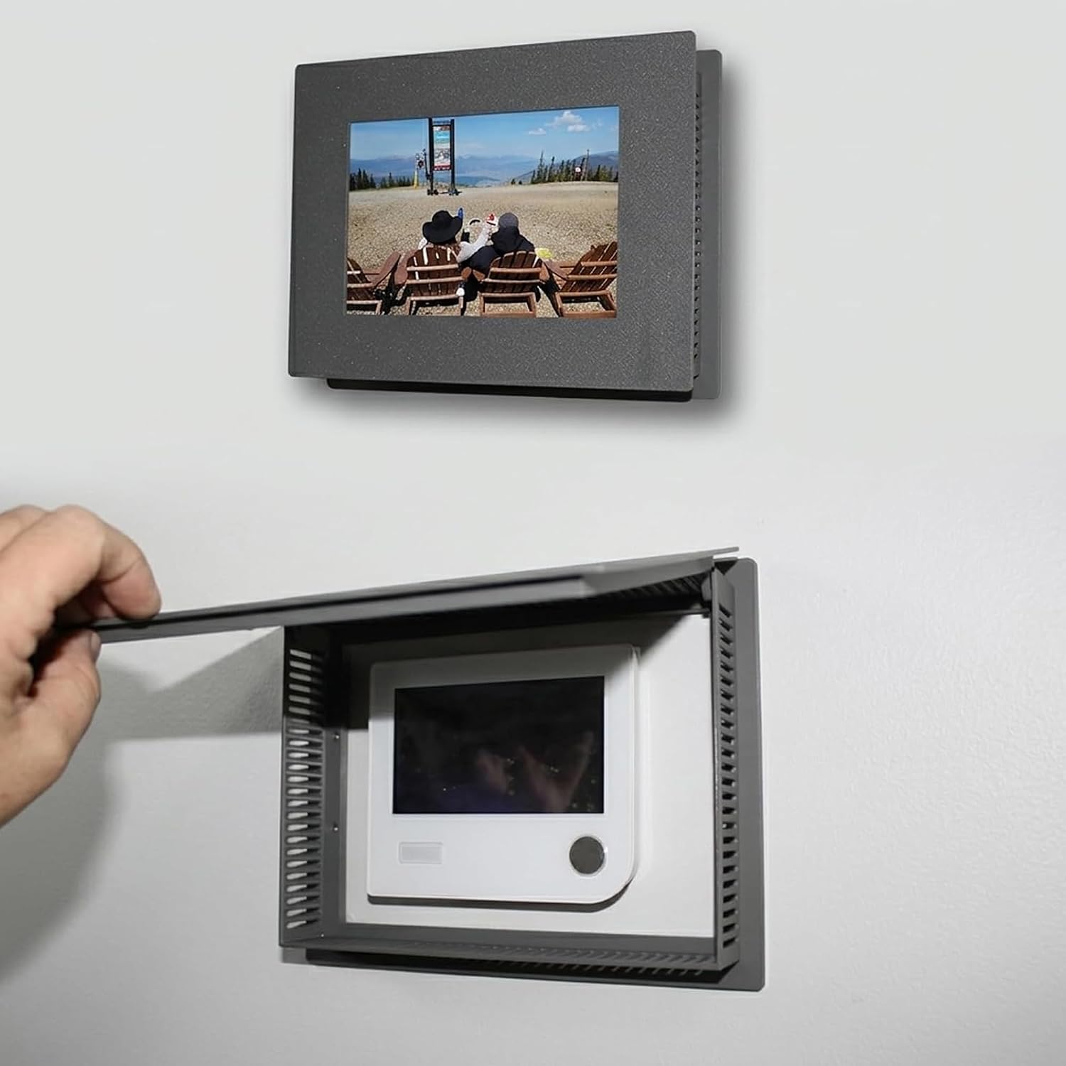Thermostat Cover Frame 6x8 Photo Display Wall Decor for 5x7 Picture 1-Pack
