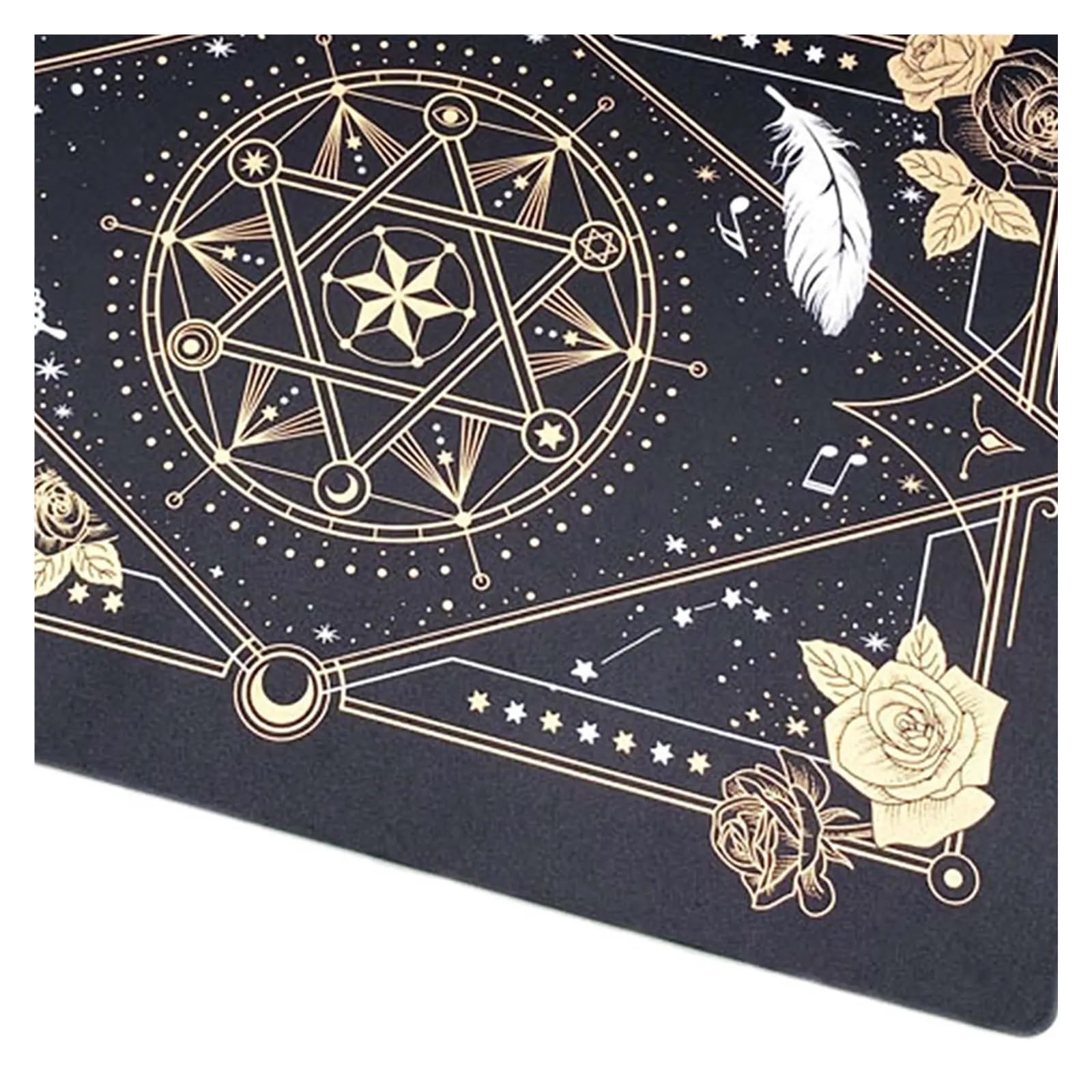 Self-Healing Cutting Mat Cutting Mat Craft Double Side Self Healing DIY Sewing Mats for Leather Engraving Board Card Quilting Scrapbooking Pad(Black Gold 44x30cm)
