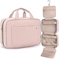 Vista 11 de Bolsa de viaje con gancho para colgar, resistente al agua, organizador de cosméticos, bolsa de viaje para accesorios, champú, contenedor