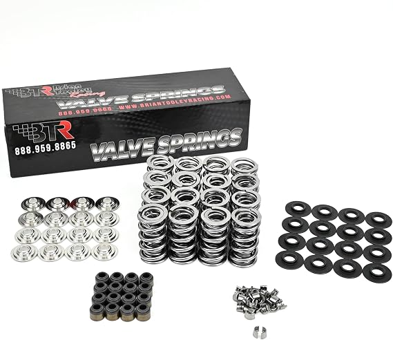 BTR Brian Tooley Racing 400+ Turbo LS Truck Camshaft | High-Performance Turbo Stroker Cam | Fits 402 408 416 427 LS Engines (Cam, Springs w/Titanium Ret., Pushrods, Gasket Kit)