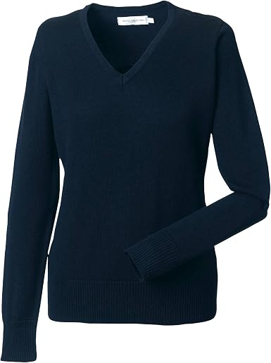 V-Neck Knitted Sweater at Amazon 