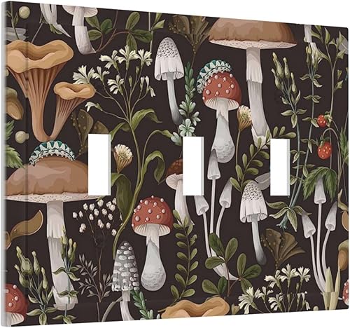 Vista 175 de Placa de pared con interruptor de luz de doble interruptor de pared para niños, diseño de dinosaurio, galaxia, espacio exterior, planeta, nebulosa