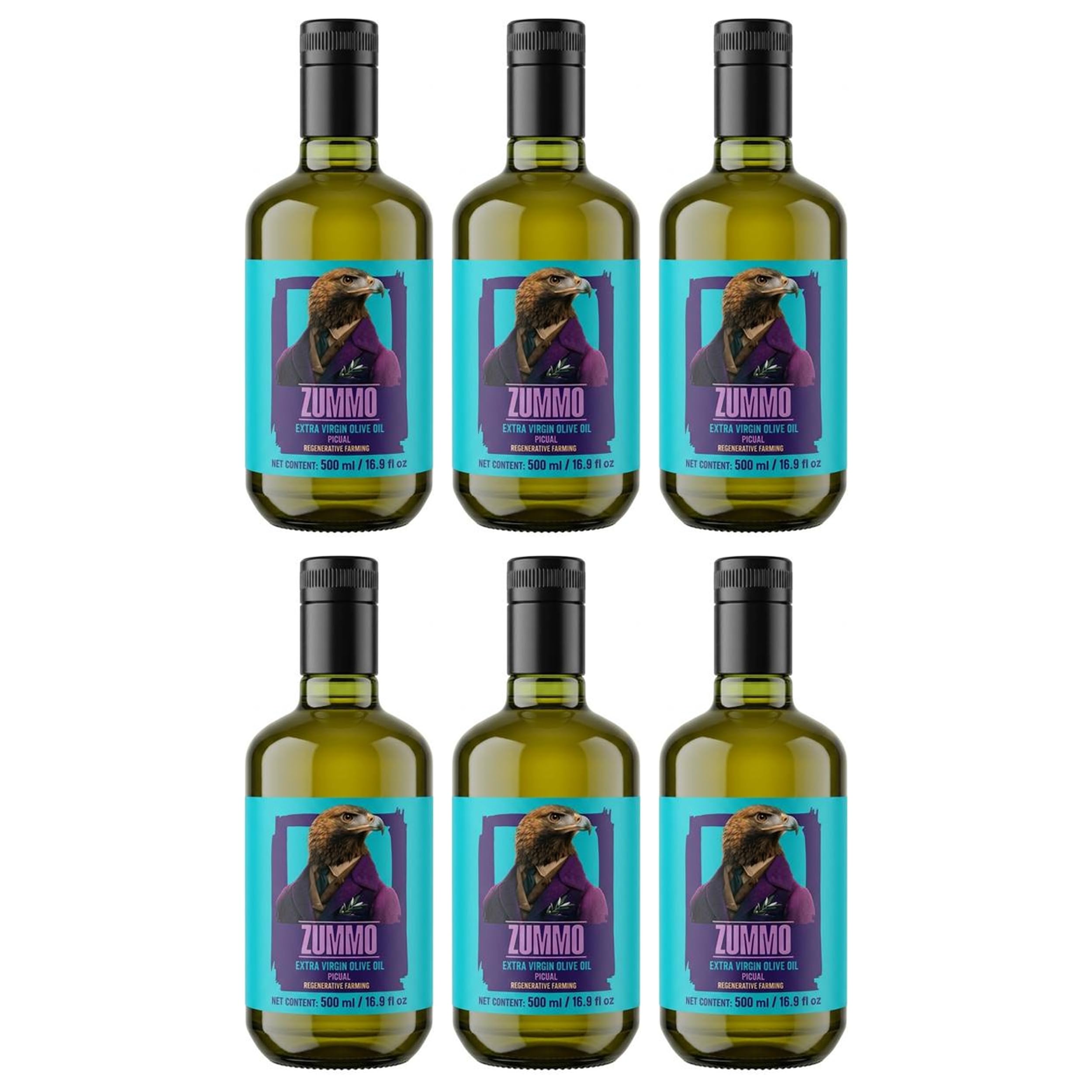 Canena Zummo EVOO Arbequina Olivenöl Extra Virgin (6 x 0.5 l)