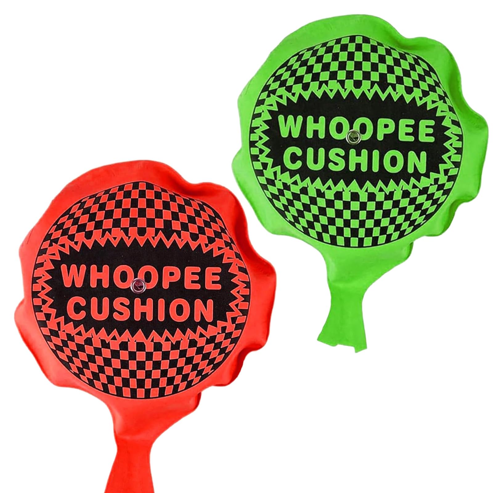 2 Pack Whoopee Cushion Self Inflating for Kids,Adult,25cm Whoopie Cushions Toy Classic Practical Joke Toys,Funny Prank Gag Party Bag Fillers for Adult Christmas Party Favour Stocking Filler Joke Gifts