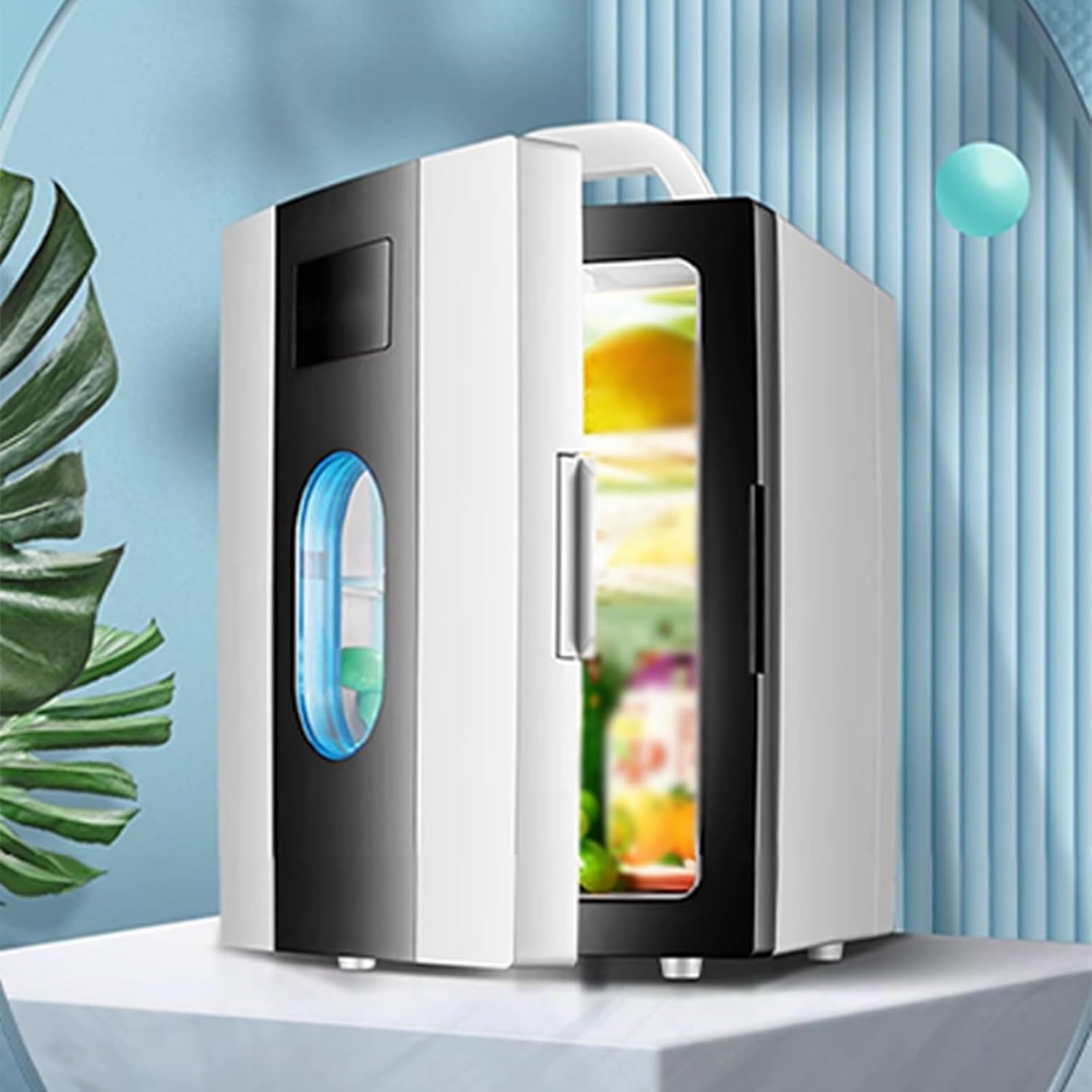 Portable Small Fridge, Energy Compact Refrigerators with Removable Shelves, Mini Refrigerator for Apartment, Office, Bedroom, Dorm, Living