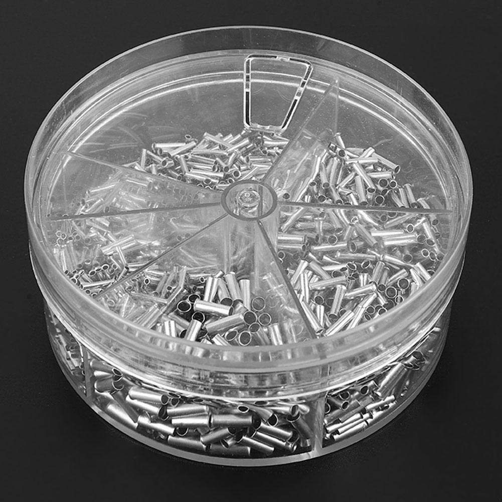 Cable Terminal Kits 1900 Pieces Non Insulated Bare Head Connector