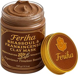 FERIHA Máscara de barro de arcilla Rhassoul m...