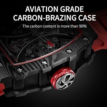 FEICE /FM602 (腕時計　黒　メンズ　スケルトン Amazon | FEICE 腕時計 メンズ 高級 スケルトン うで時計 自動